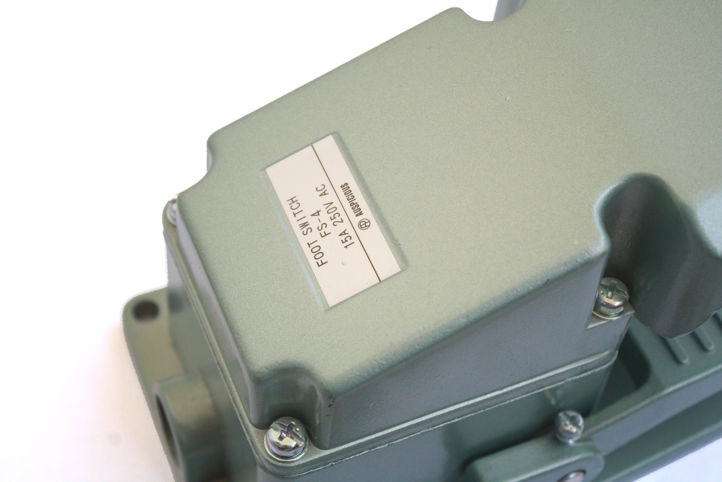 Industrial Foot Switch 15A 250VAC Heavy Duty FS4 Auspicious Taiwan ...