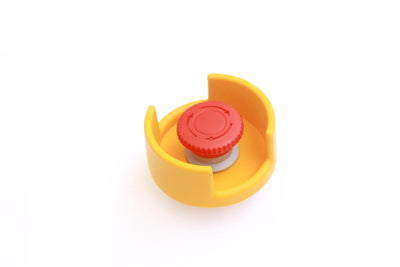22mm Emergency Stop Protection Cover Yellow Color - G2B22 Auspicious - Qahraba