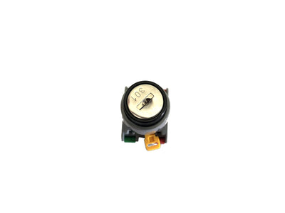 22mm 2 Position Key Maintained Selector Switch IP65 - GKS222 Auspicious Taiwan - Qahraba