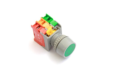 22mm Latching Type Non-Illuminated Push Button IP65 - GPFL22 Auspicious Taiwan - Qahraba