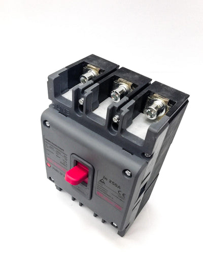 MCCB - Molded Case Circuit Breaker 250A 35kA 3Pole - HDM3250S25033XXT Himel - Qahraba