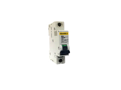 MCB - Miniature Circuit Breaker 6A 10kA 1Pole - C6 Square D by Schneider Electric - Qahraba