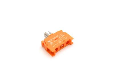 Bulb Contact Block Yellow BA9'S Type - LH1B Auspicious Taiwan - Qahraba