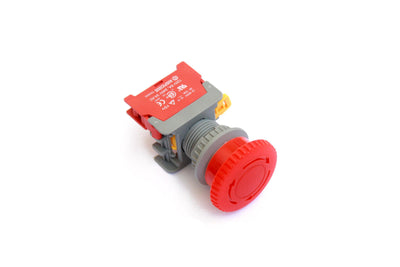 22mm Latching Type Emergency Stop Button Switch IP65 - LMB22 Auspicious Taiwan - Qahraba
