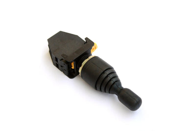 22mm Up-Down 2 Position Spring Return Monolever Joystick Switch - MS222R Auspicious Taiwan - Qahraba
