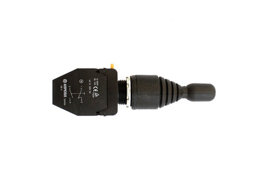 22mm 4 Position Spring Return Monolever Joystick Switch - MS224R Auspicious Taiwan - Qahraba