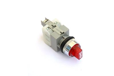 22mm Spring Return Illuminated Selector Switch On-Off-On AUSPICIOUS
