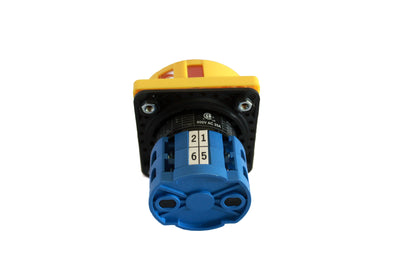 Rotary Cam Changeover Switch Off-On Padlockable Type 25A 3Pole - PS253 Auspicious Taiwan - Qahraba