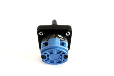 Rotary Cam Changeover Switch Spring Return On-Off / 0-1 20A 2Pole - R201A Auspicious Taiwan - Qahraba