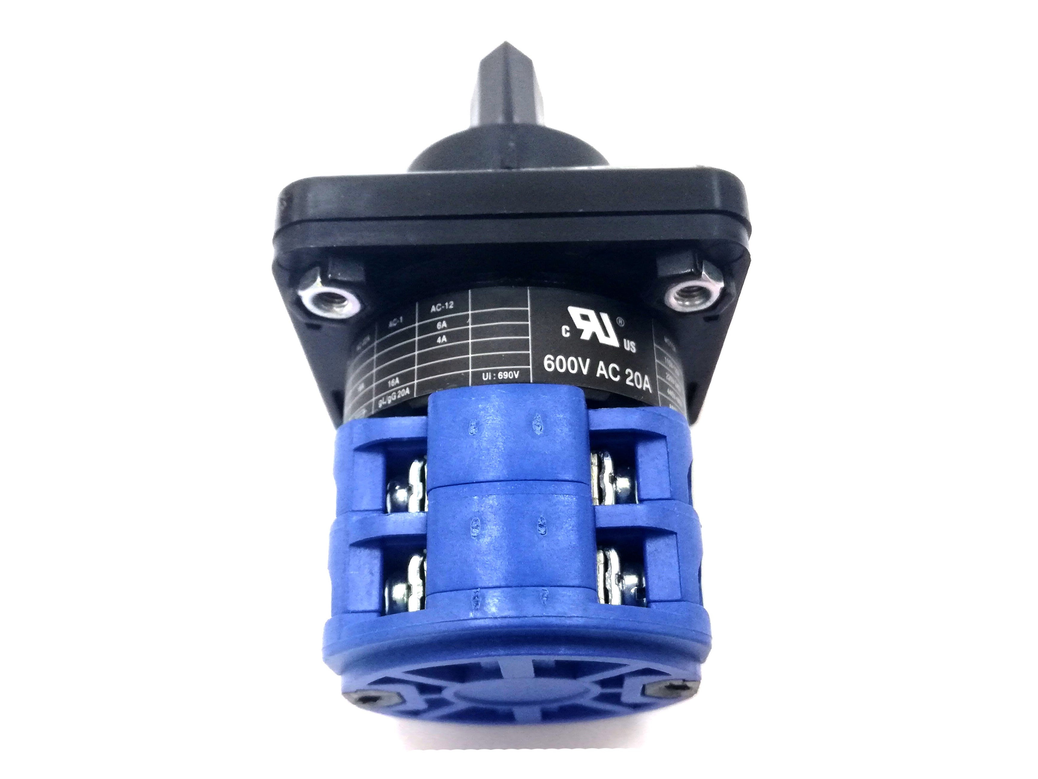 Rotary Switch Momentary/Spring Return Off-On 20A 4 P R202A Auspicious ...