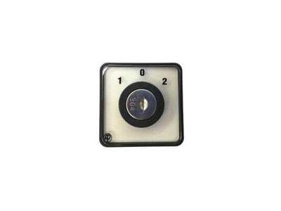 1-0-2 20A 2 Pole Key Rotary Cam Changeover Switch AUSPICIOUS