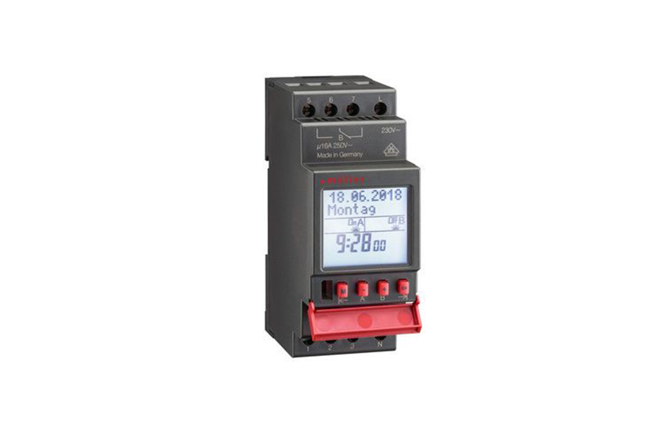 Astro Timer with Daily & Weekly Program 24V AC/DC SC28.23 Hugo Muller ...