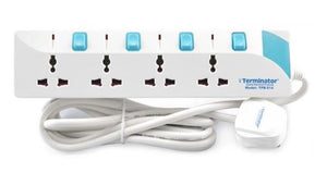 4 Way Universal Extension Socket 3M - TPB614 Terminator - Qahraba