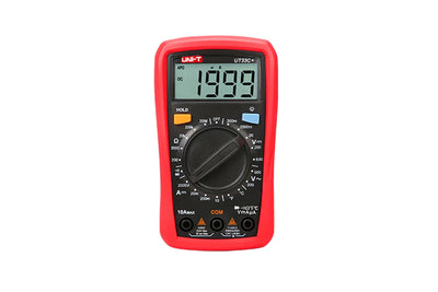 Palm Size Digital Multimeter AC/DC - UT33C+ Uni-T - Qahraba