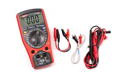 Digital Multimeter DC AC Ohm Temperature 1000V 20A - UT50B Uni-T - Qahraba