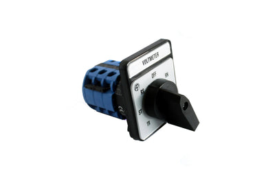 Voltmeter Rotary Changeover Switch 20A - VS34 Auspicious Taiwan - Qahraba