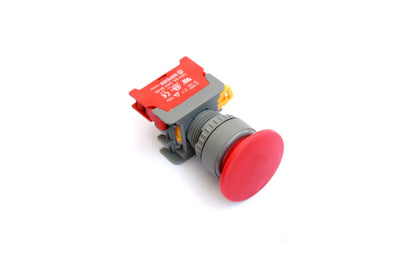 22mm Momentary Type Emergency Stop Button Switch IP65 - XE22 Auspicious Taiwan - Qahraba