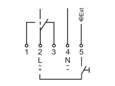 Digital Countdown Timer 230V Panel Mount Type - TC2421 Hugo Muller - Qahraba